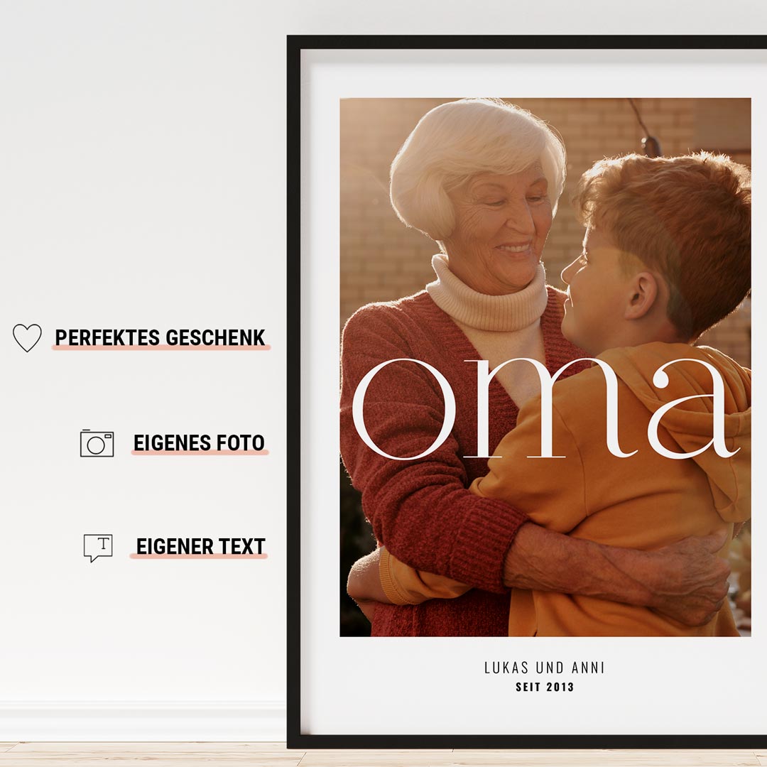 oma enkel geschenk