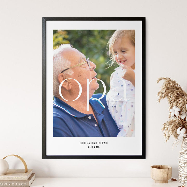 personalisiertes geschenk für opa