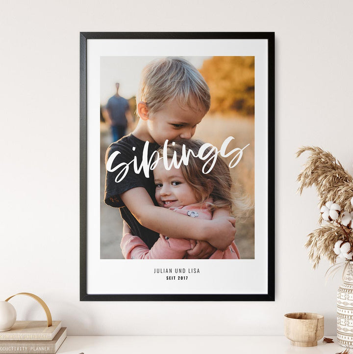 personalisiertes geschenk für geschwister