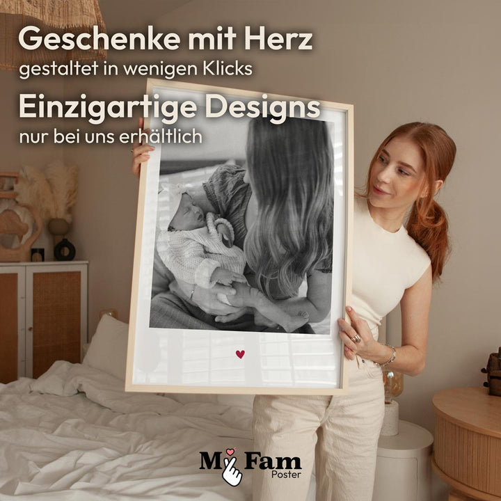 fotogeschenk poster herz