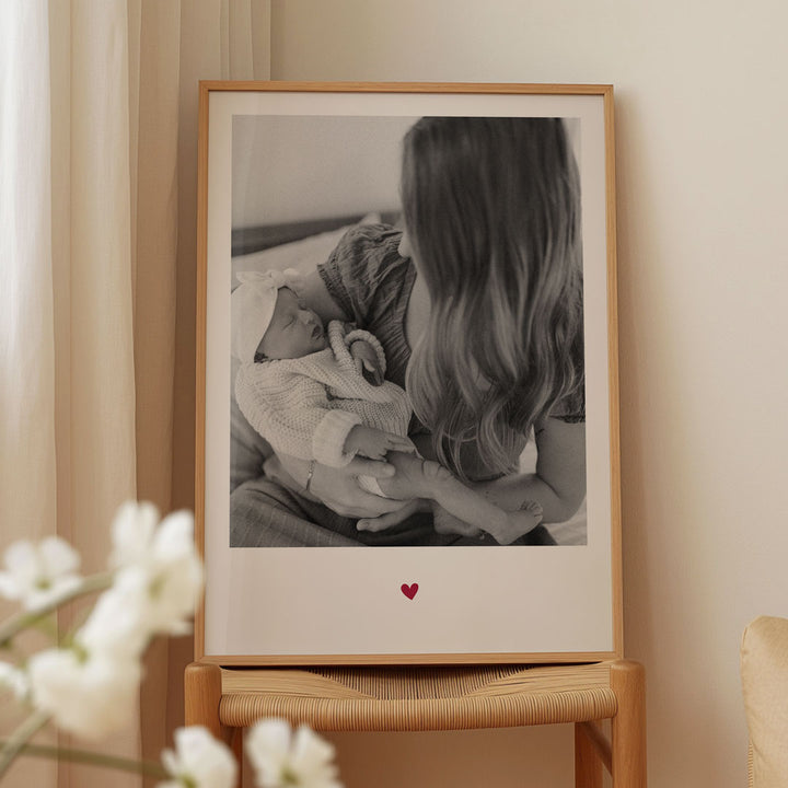 fotoposter mit herz