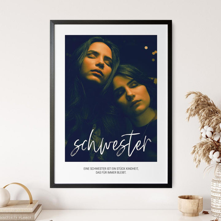 fotogeschenk für schwester