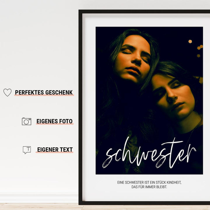 schwestern bild personalisiert