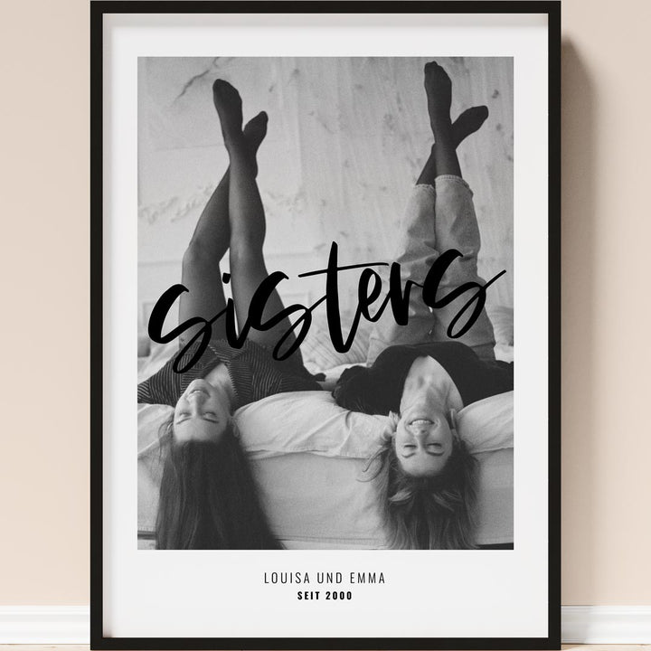 geschenk für schwester personalisiert