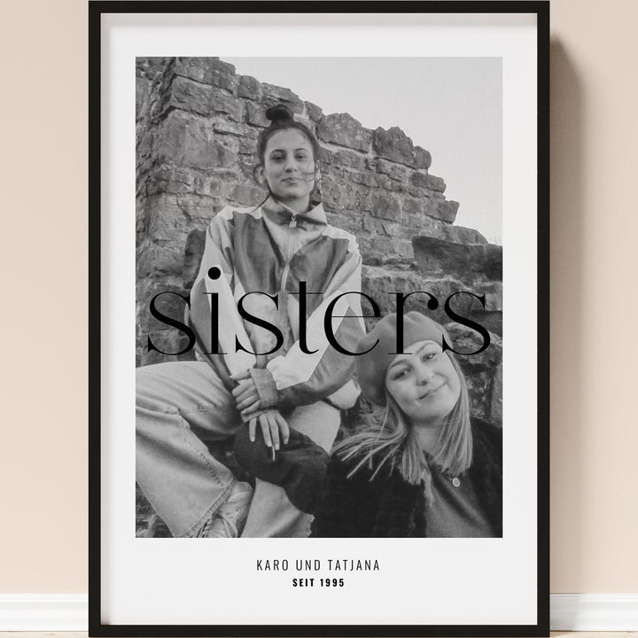 geschenk für schwester personalisiert
