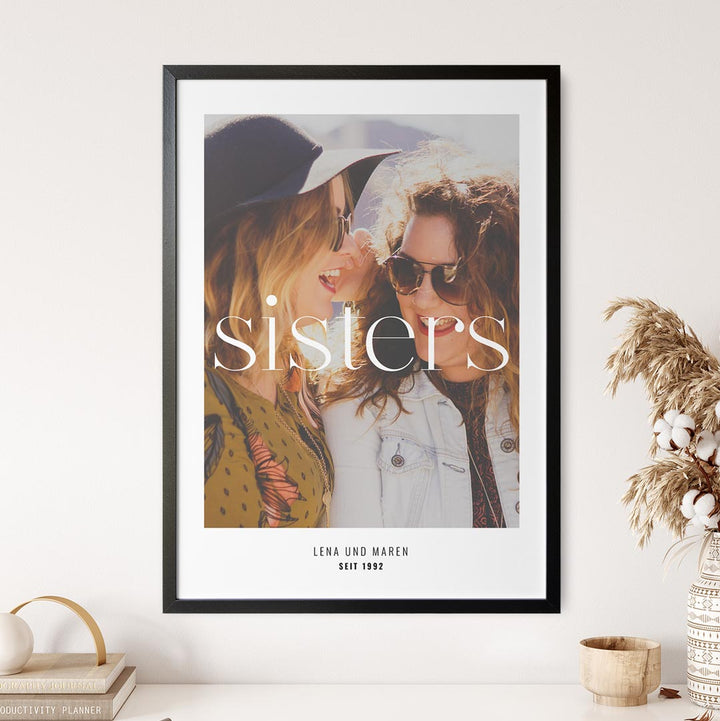 personalisiertes geschenk für schwester