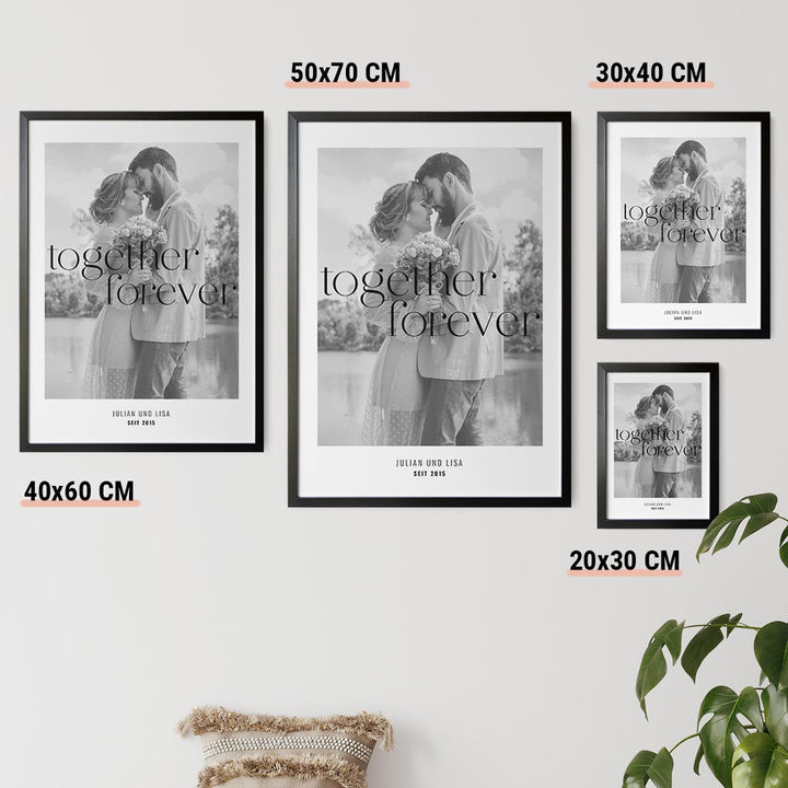 fotoposter freundin freund