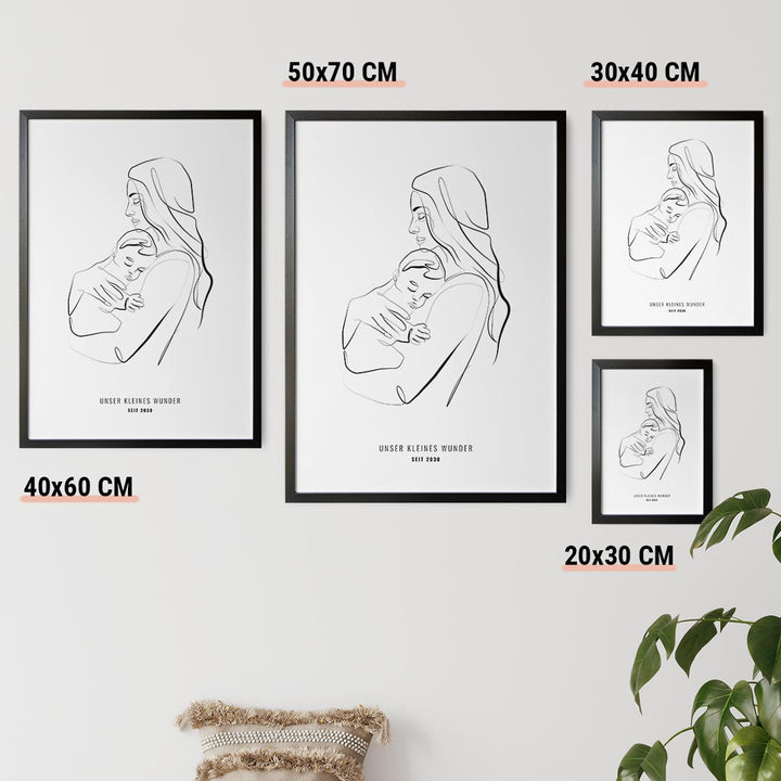 poster zur geburt
