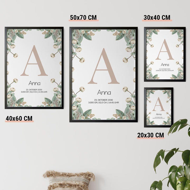 personalisiertes geschenk zur geburt