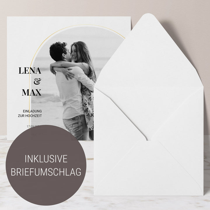 hochzeitseinladung gestalten elegance
