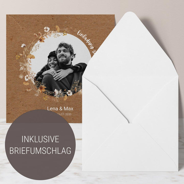 hochzeitseinladung gestalten kalender no2
