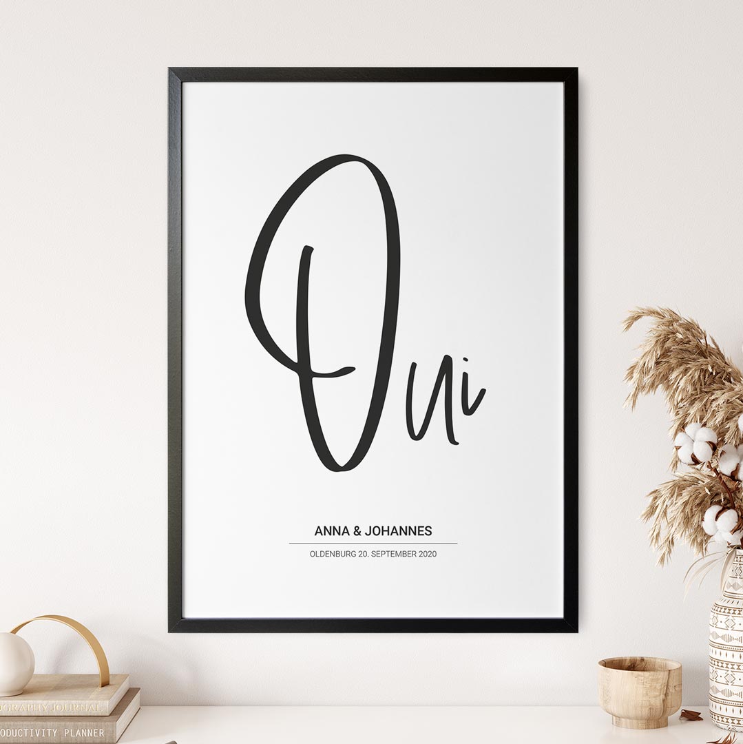 personalisiertes geschenk zur hochzeit