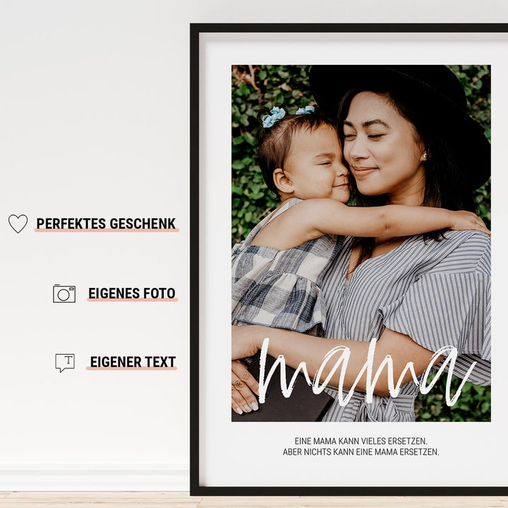 personalisiertes mama poster