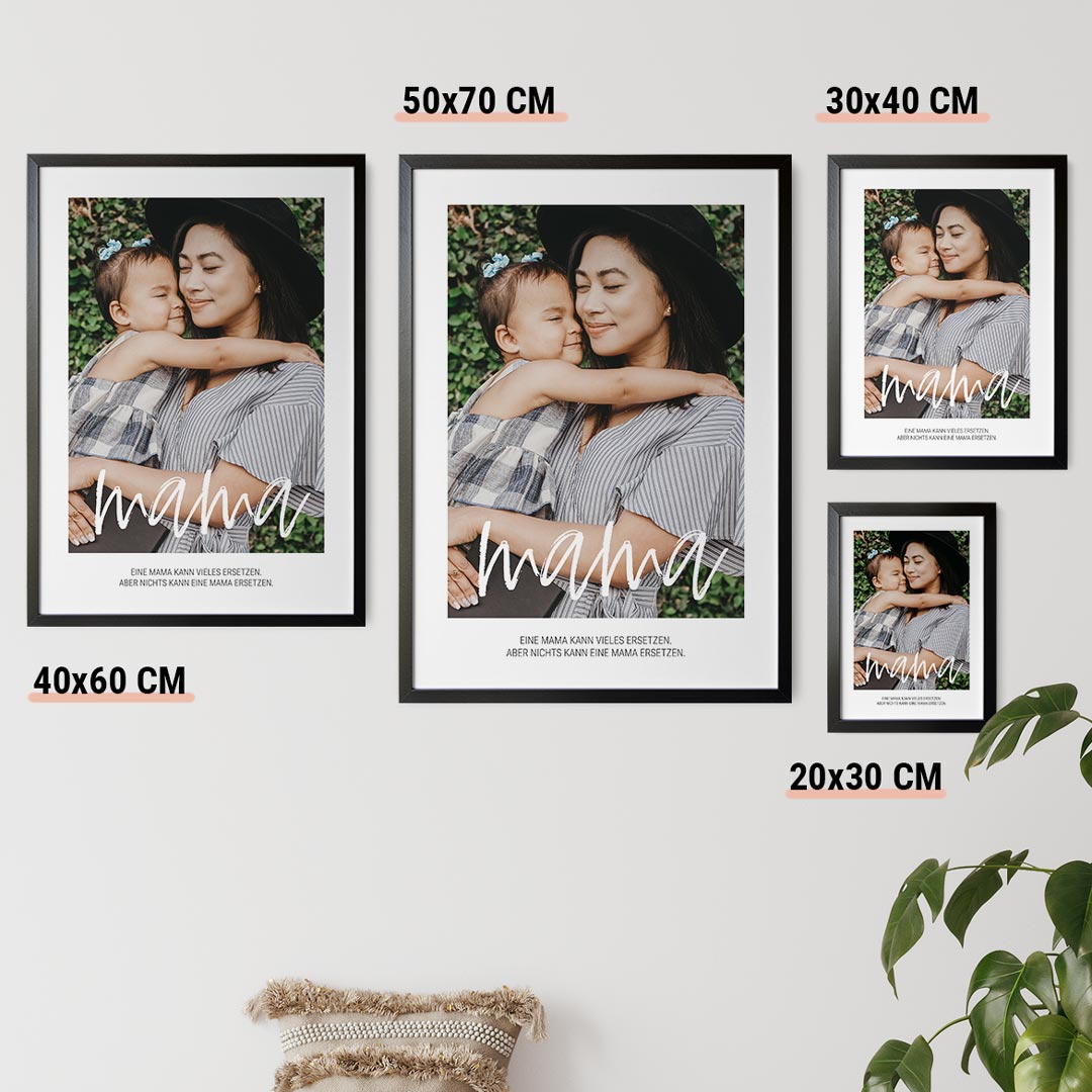 mama tochter bild geschenkidee