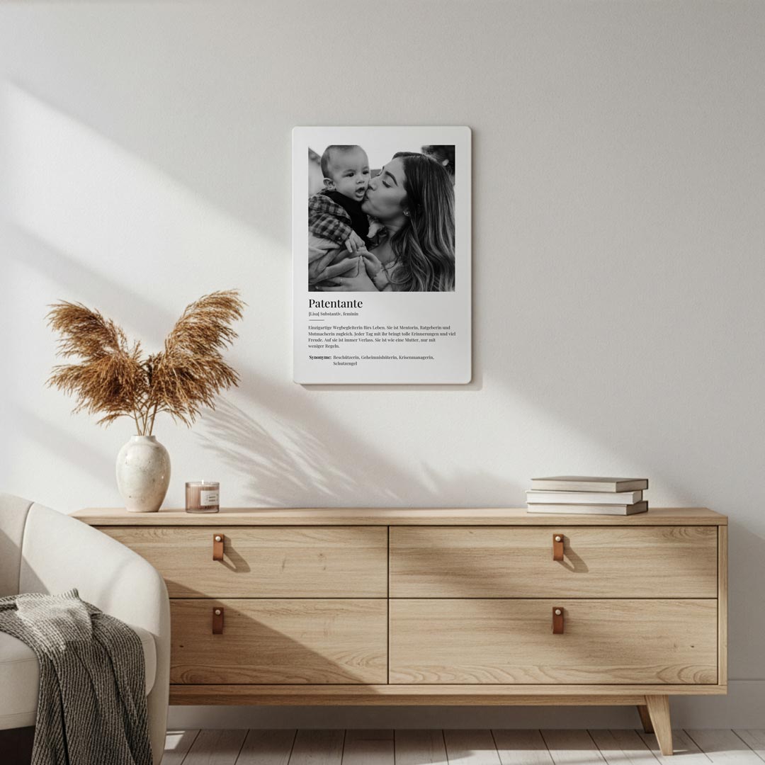 Metallposter Definition Patentante