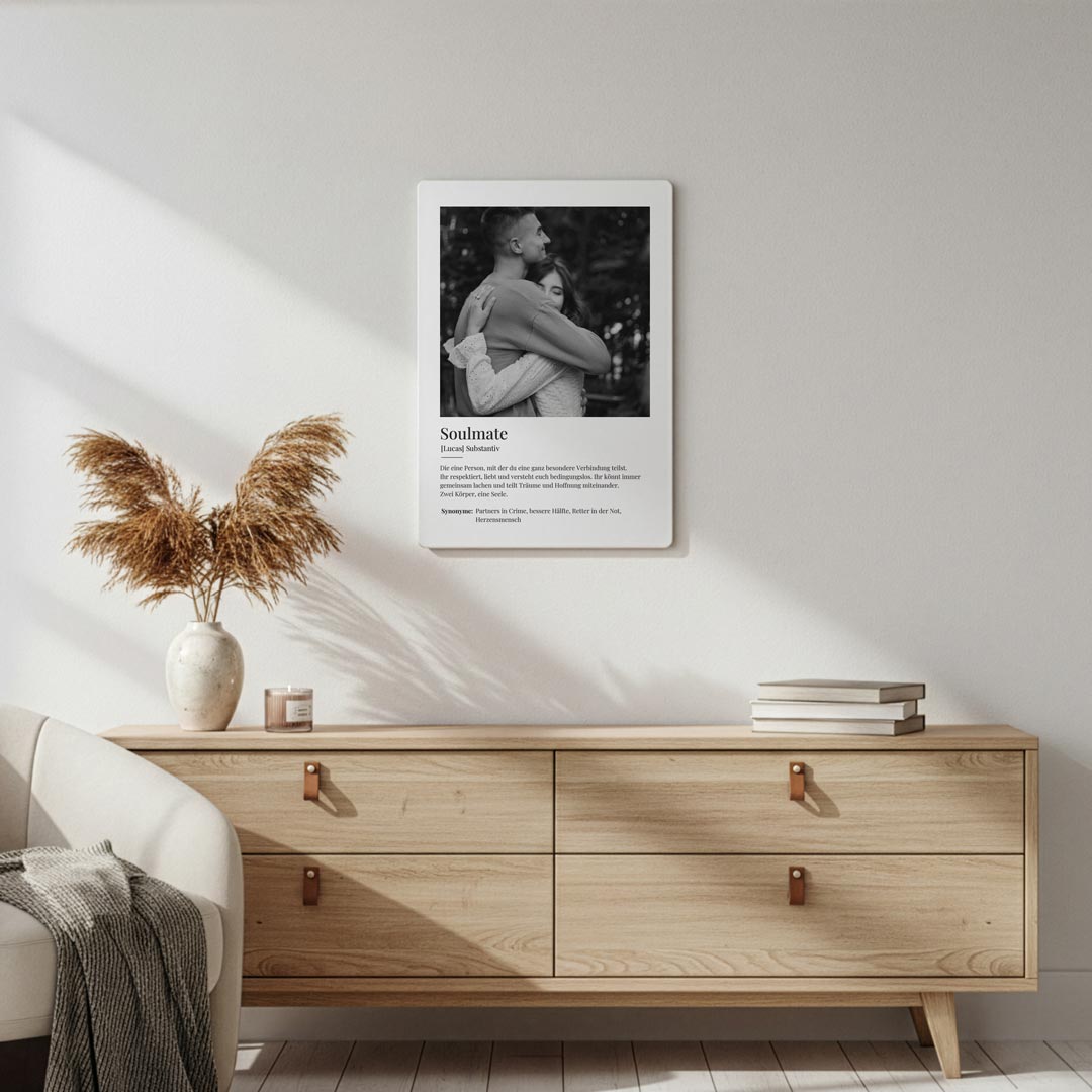 Metallposter Definition Soulmate