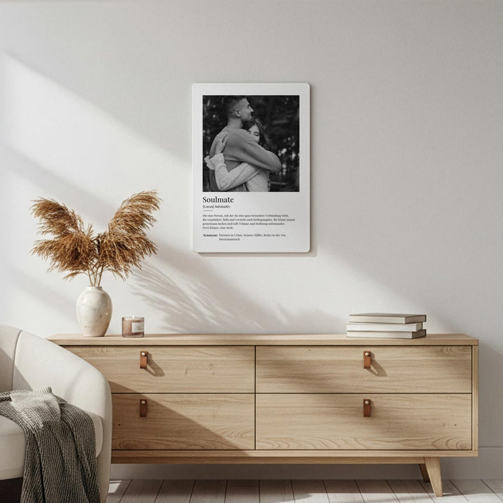 Metallposter Definition Soulmate