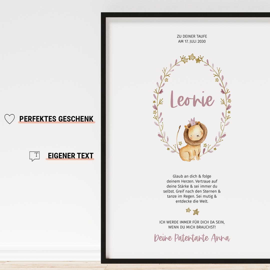 personalisierter patenbrief