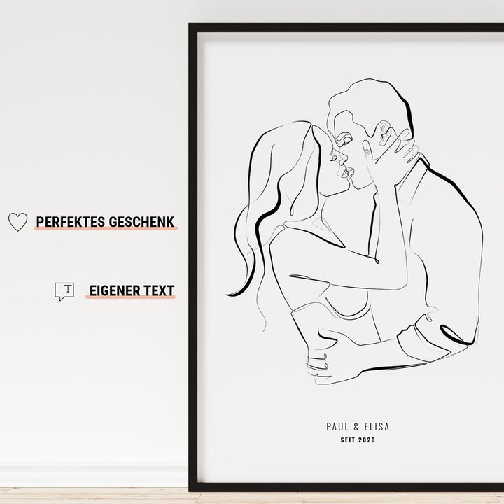 pärchenposter personalisiert