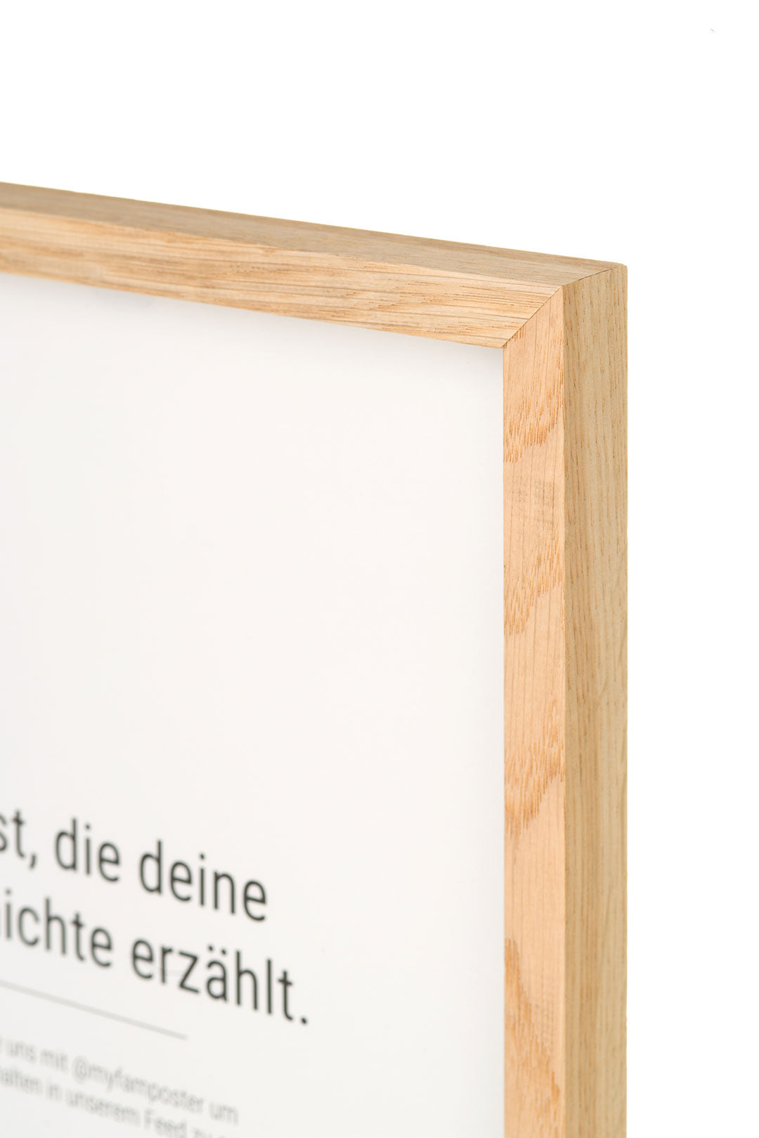 rahmen a3 eiche