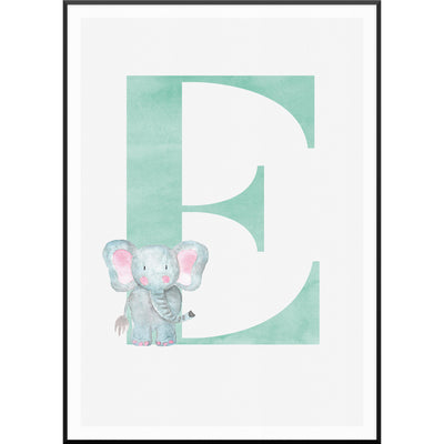 KidsLetterEPoster-MyFamPoster