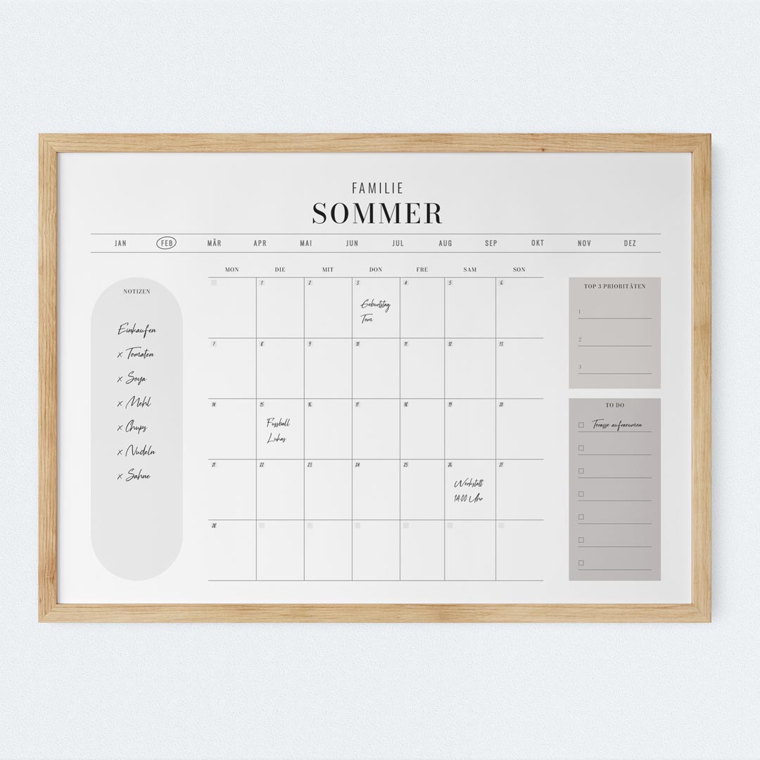 familienplaner wochenplaner