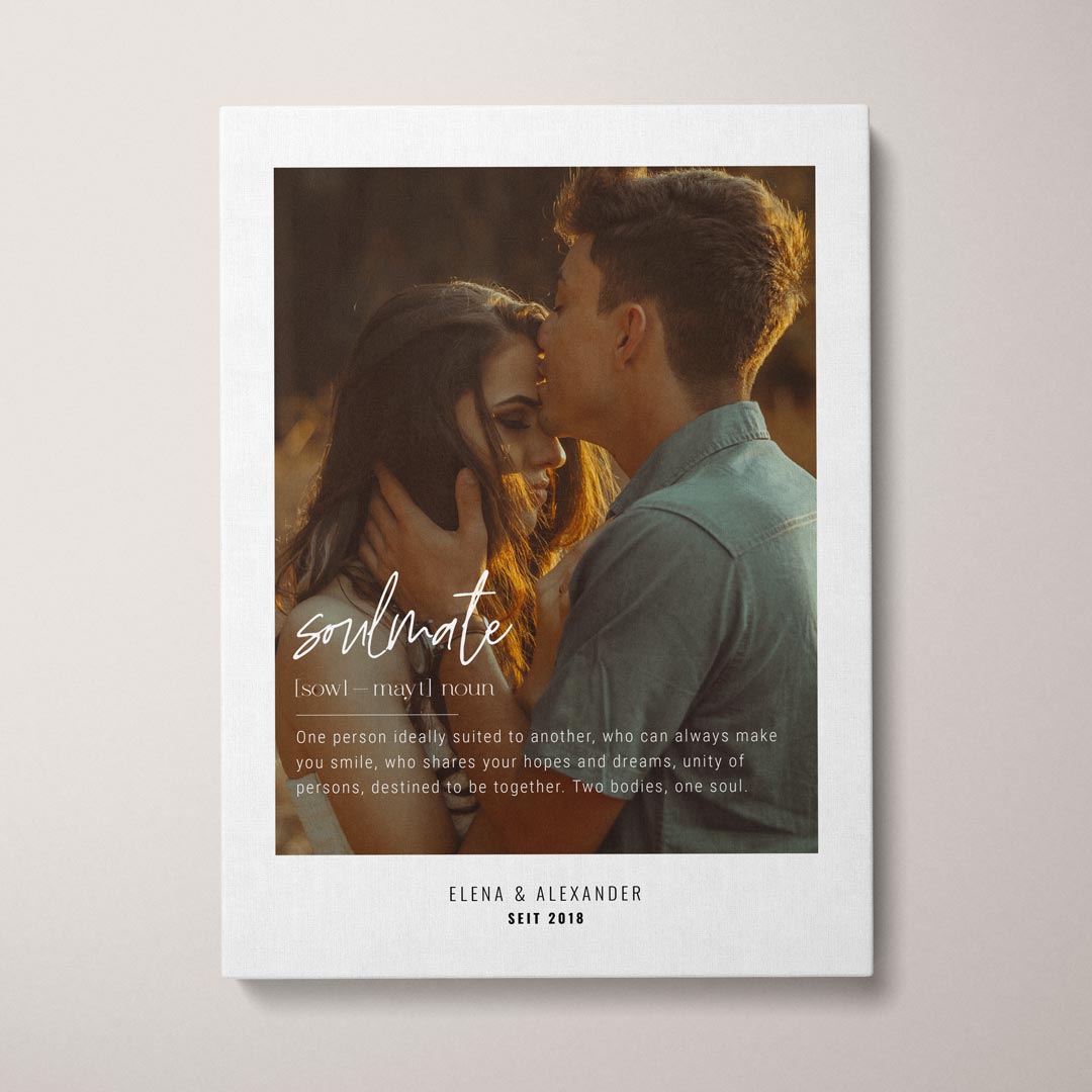 fotoleinwand definition soulmate