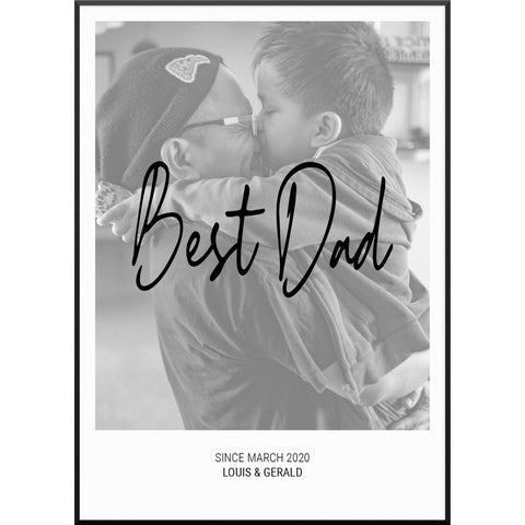 Fotoposter Best Dad