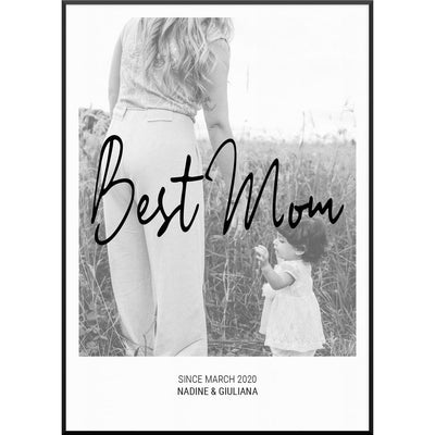 best mom fotoposter my fam poster