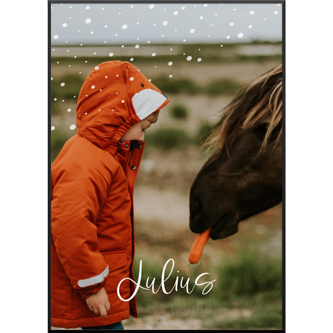 fotoposter geschenk geburt fotogeschenk
