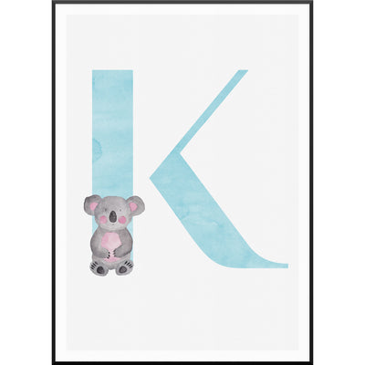 KidsLetterKPoster-MyFamPoster