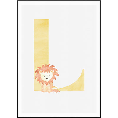 KidsLetterLPoster-MyFamPoster