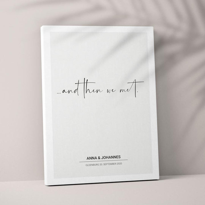 leinwandbild personalisiert geschenk liebe