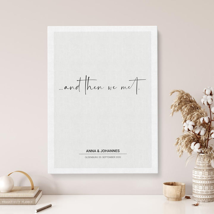 leinwand geschenkidee freund freundin liebe
