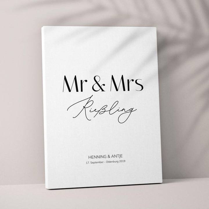 hochzeitsgeschenk leinwand hochzeit personalisiert