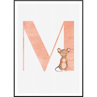 KidsLetterMPoster-MyFamPoster