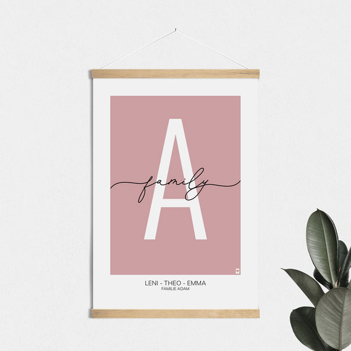 posterleiste eiche 50cm poster hanger