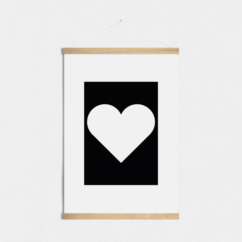 posterleiste eiche 50cm poster hanger