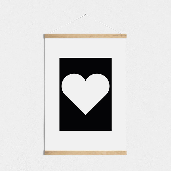 posterleiste eiche 50cm poster hanger