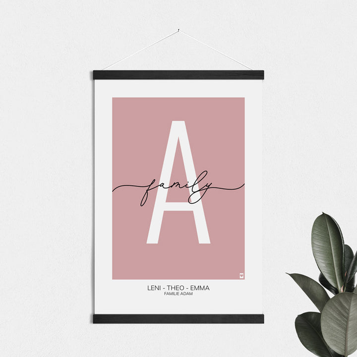posterleiste eiche 50cm poster hanger