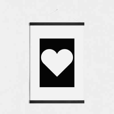 posterleiste eiche 50cm poster hanger